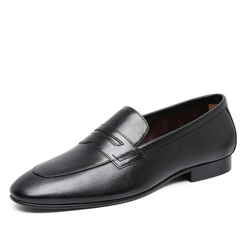 Heren Instappers Echt Leer Fashion Leader Loafers