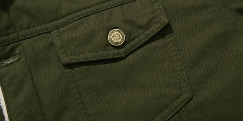 Bomber Dik Katoenen Winterjack Jassen Heren