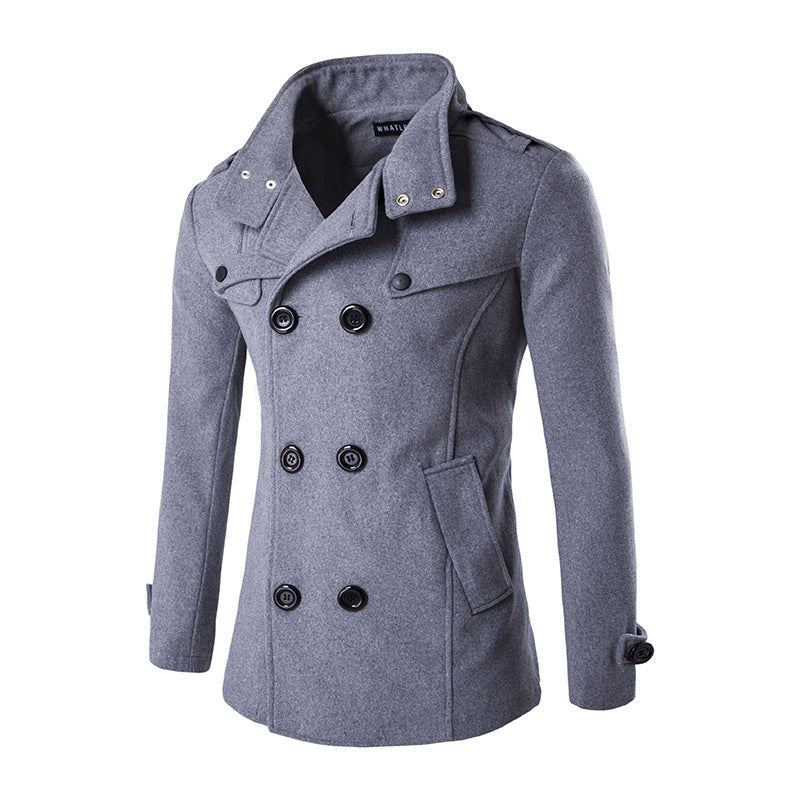 Heren Jassen Engeland Business Double-breasted Trenchcoat