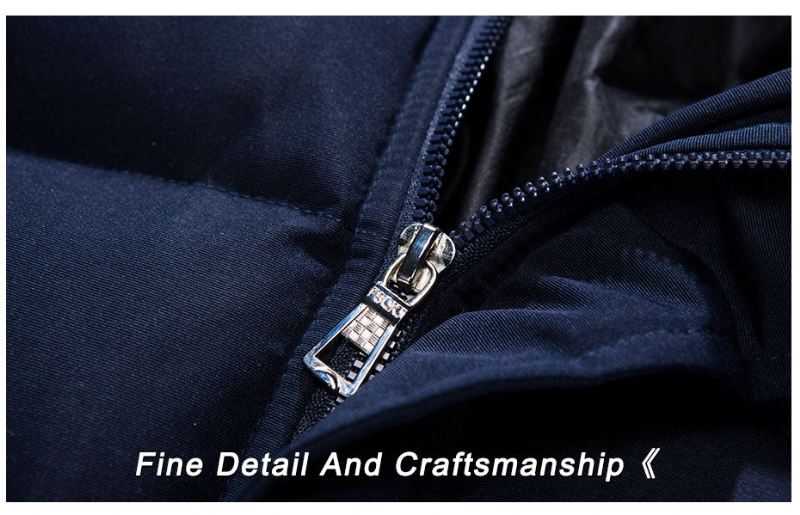 Heren Jassen Mode Parka Warme Lange Jas