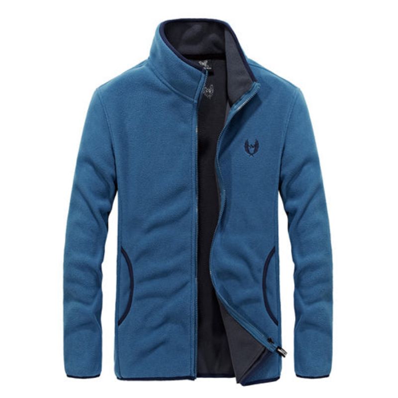 Heren Jassen Warm Fleece Casual Sweatshirtjack