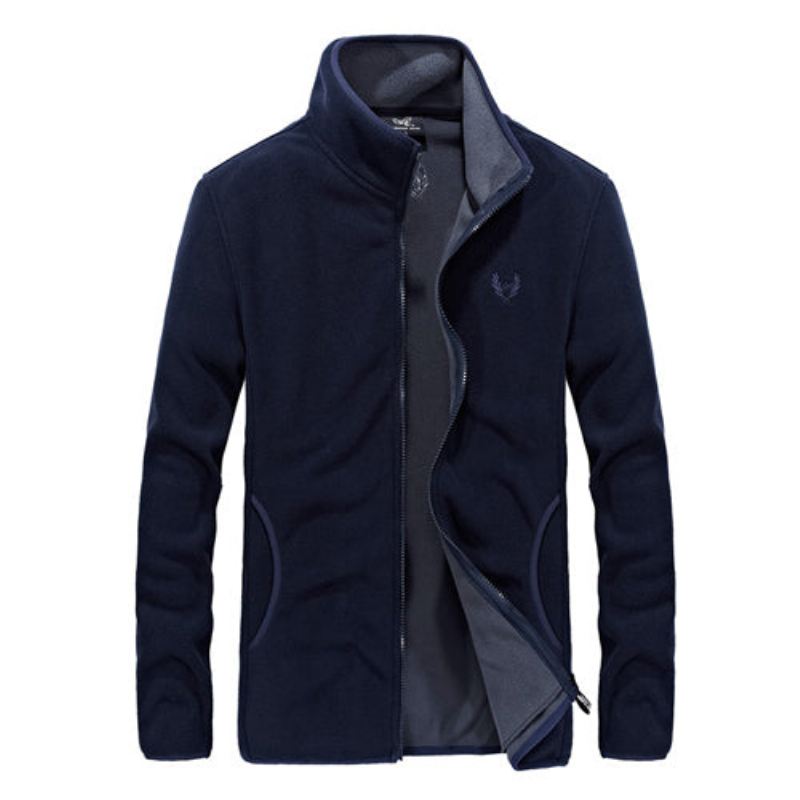 Heren Jassen Warm Fleece Casual Sweatshirtjack