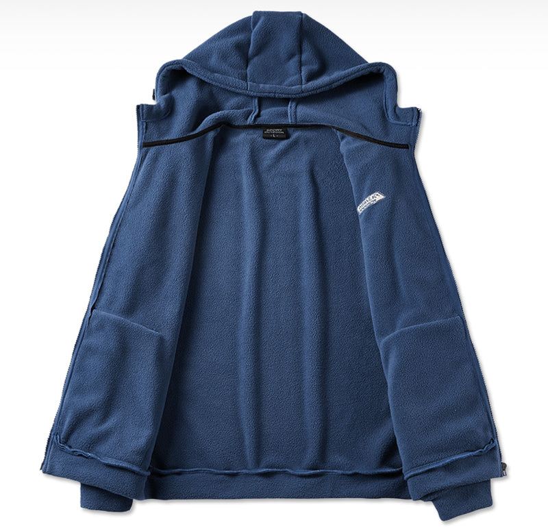 Heren Jassen Warm Fleece Casual Sweatshirtjack