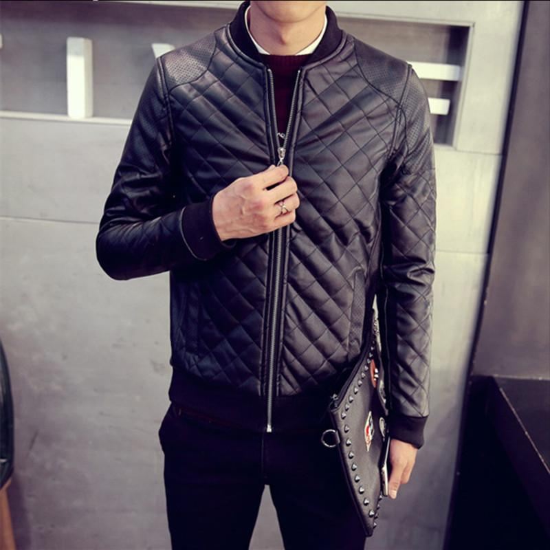 Leren Jasjes Heren Leren Herfst Winter Bikerjack