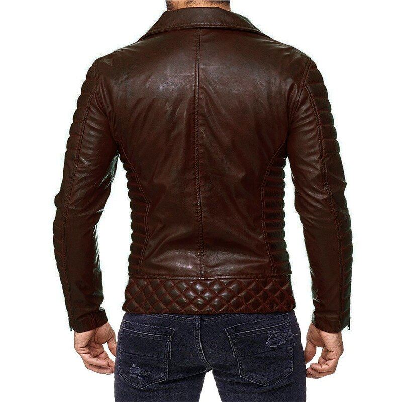 Leren Jasjes Heren Klassiek Leren Motorjack