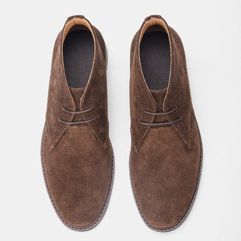 Laarzen Heren Comfortabele Woestijnschoenen Van Het Merk Wootten