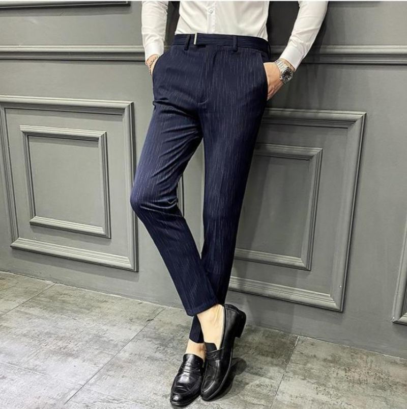 Skinny Social Klassieke Geklede Broek