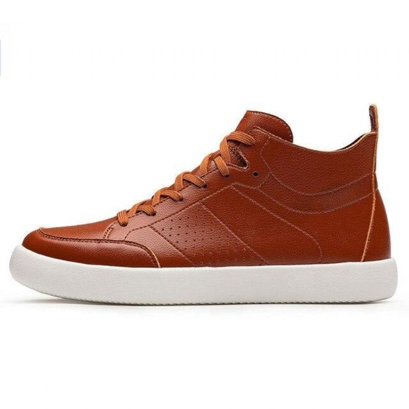 Sportschoenen Heren Oxfords Leren Platte Sneakers