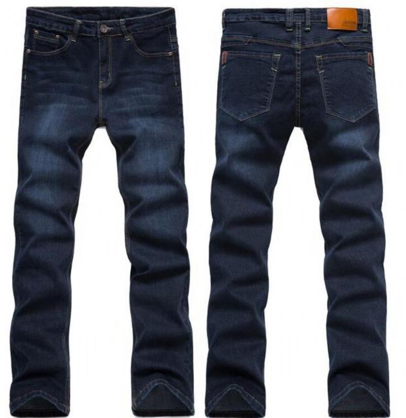 Losse Jeans Heren Met Hoge Elasticiteit