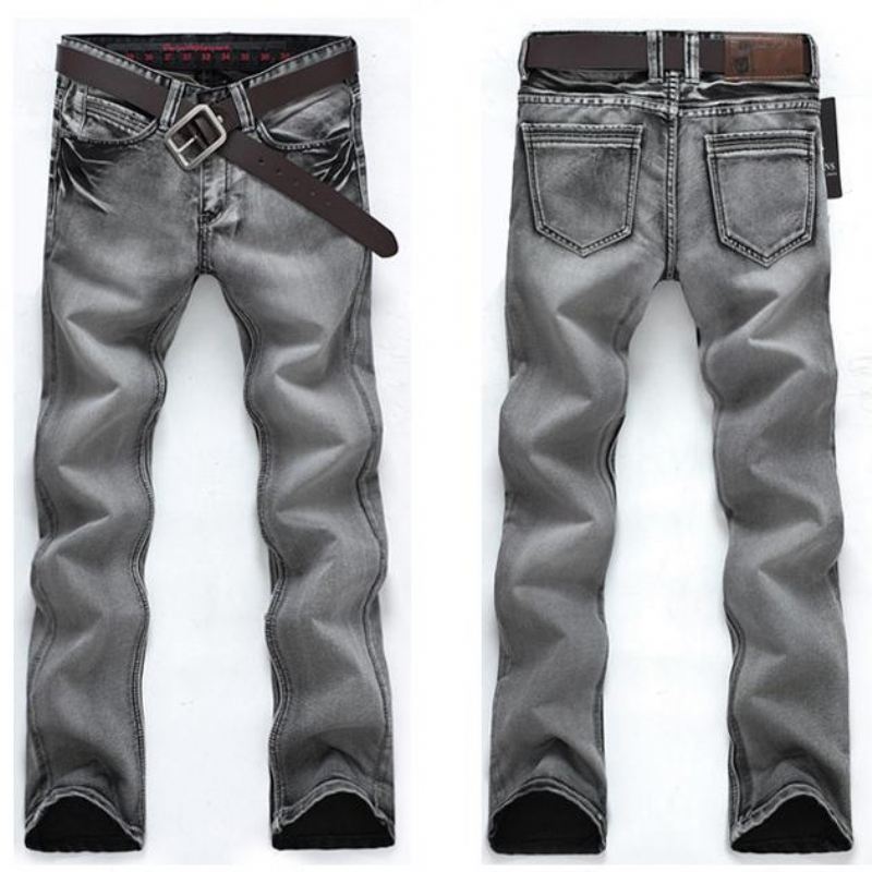 Losse Jeans Heren Met Hoge Elasticiteit