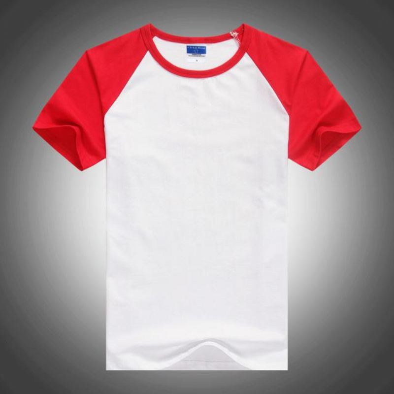 Heren Overhemden Katoenen Zomer T-shirt Met Ronde Kraag