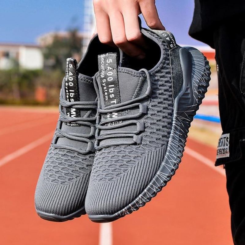 Casual Schoenen Heren Mesh Ademende Lichte Outdoor Sport Sneakers