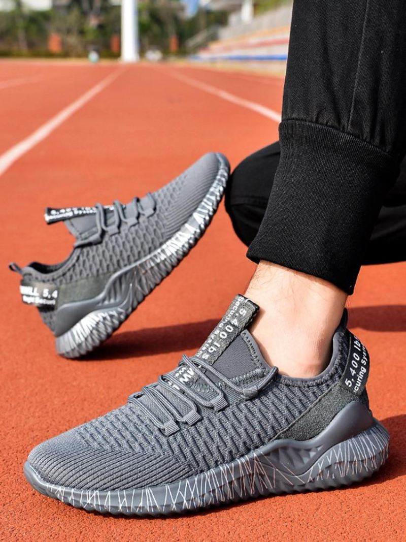 Casual Schoenen Heren Mesh Ademende Lichte Outdoor Sport Sneakers