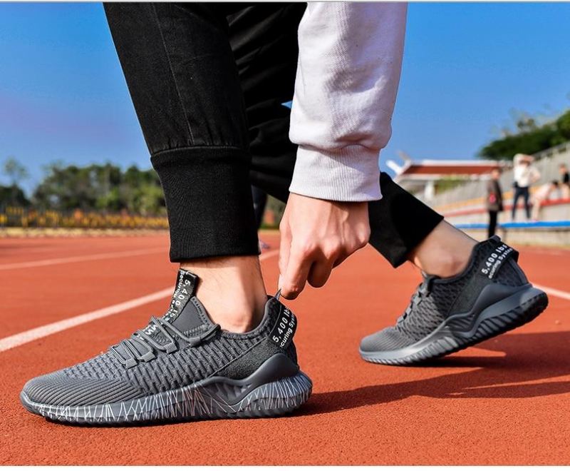 Casual Schoenen Heren Mesh Ademende Lichte Outdoor Sport Sneakers
