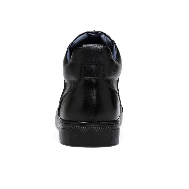 Heren Casual Schoenen Enkel Lederen Vrijetijdsschoenen