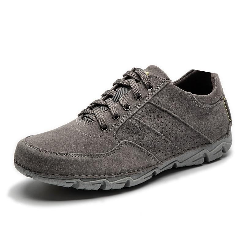 Heren Casual Schoenen Vrijetijdsschoenen Van Koeiensuède