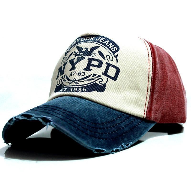 Nypd Herenpet Katoen Baseball Caps