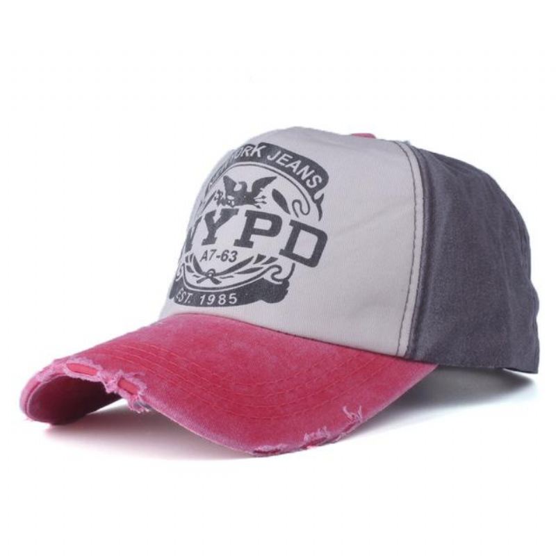 Nypd Herenpet Katoen Baseball Caps