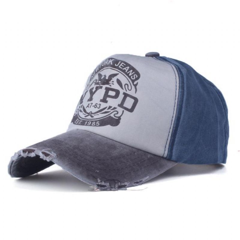 Nypd Herenpet Katoen Baseball Caps