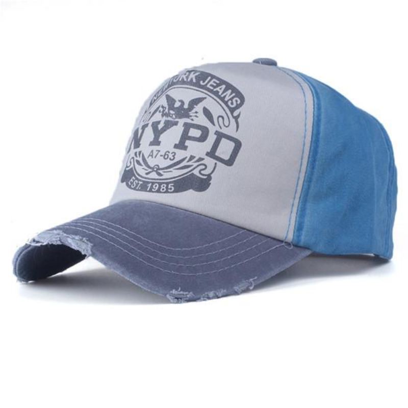 Nypd Herenpet Katoen Baseball Caps