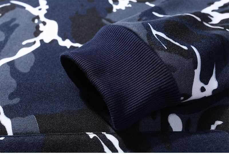 Hoodies Heren Camouflage Militaire Fleece Hoodie