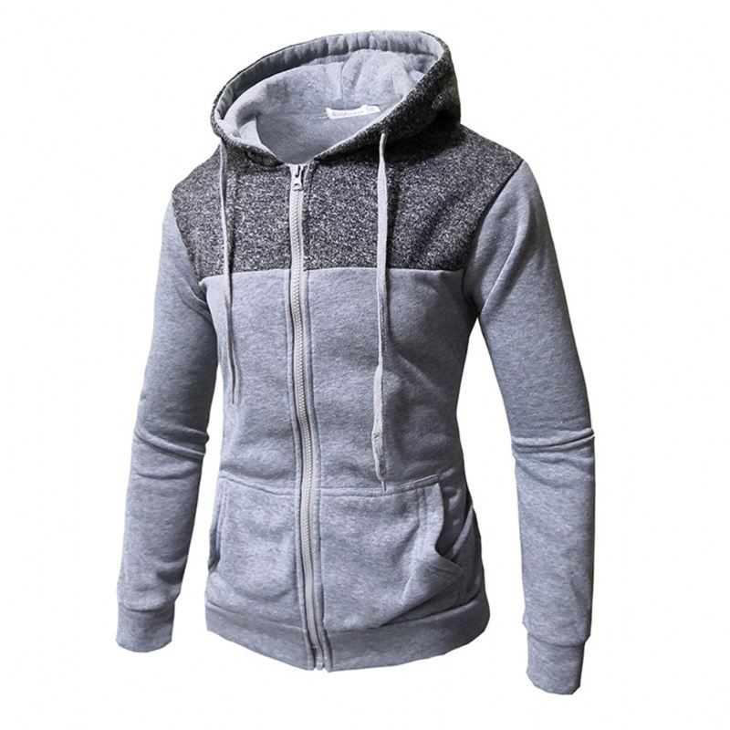 Hoodies Heren Mode Hoodie Met Kleurvlakken