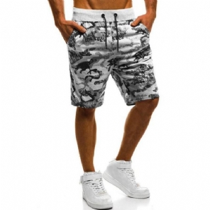 Heren Knielange Shorts Met Trekkoord
