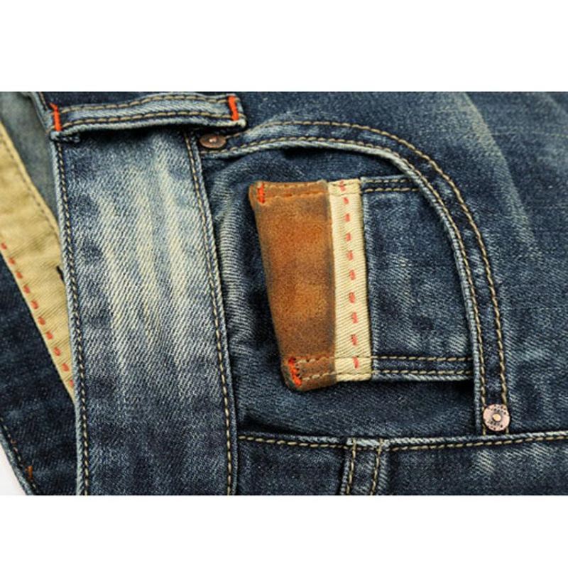 Hole Jeans Losse Cowboyshort Korte Broeken Heren